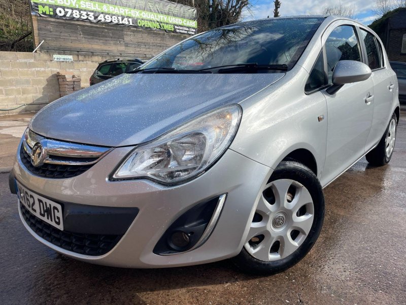 VAUXHALL CORSA 1.2i ecoFLEX 16V Exclusiv Euro 5 (s/s) 5dr (A/C)
